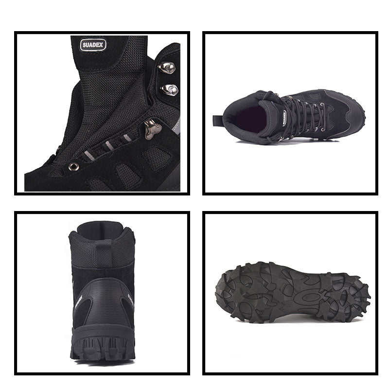 Load image into Gallery viewer, SNAZZY | SUADEX Steel Toe Boots for Men Women