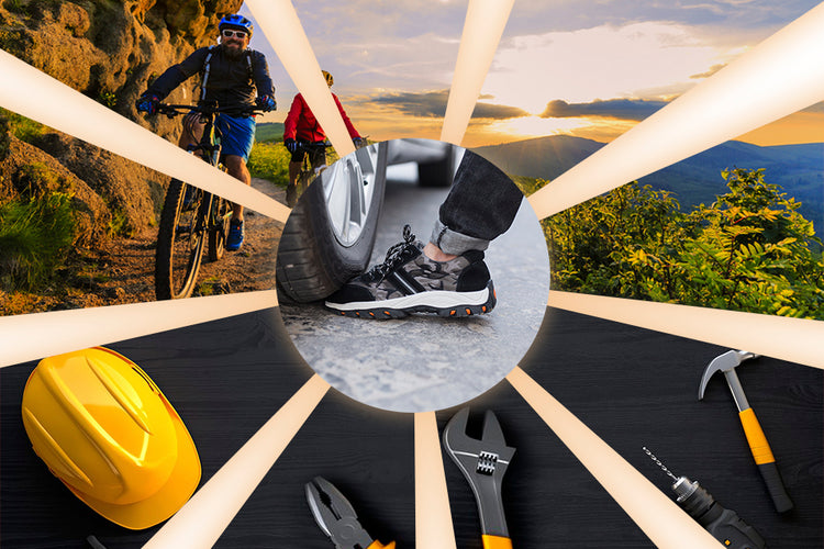 safety shoes for work and outdoor activities