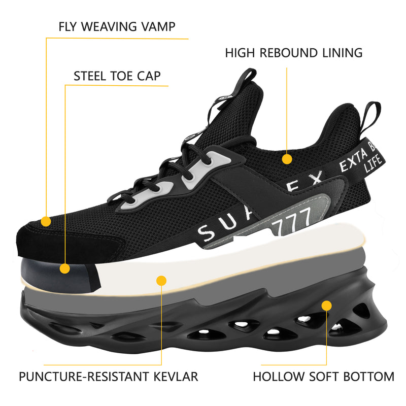 Load image into Gallery viewer, FORGE | SUADEX All-Day Comfort Steel Toe Shoes
